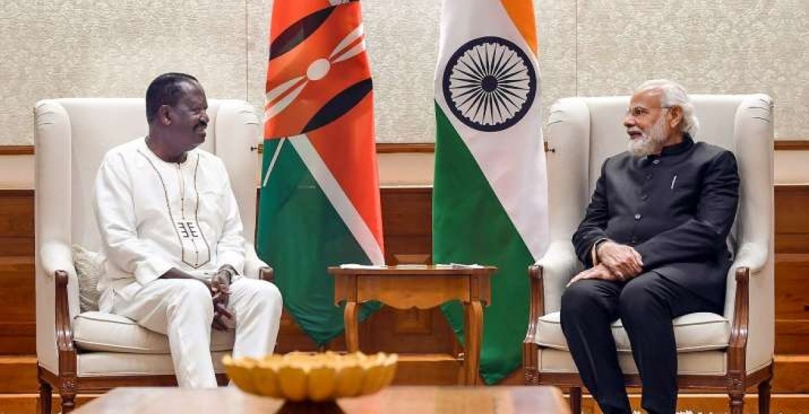 Raila hails Indian PM Modi on 75th birthday