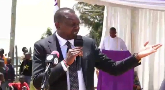 MP Sudi clashes with priest at aunt’s burial