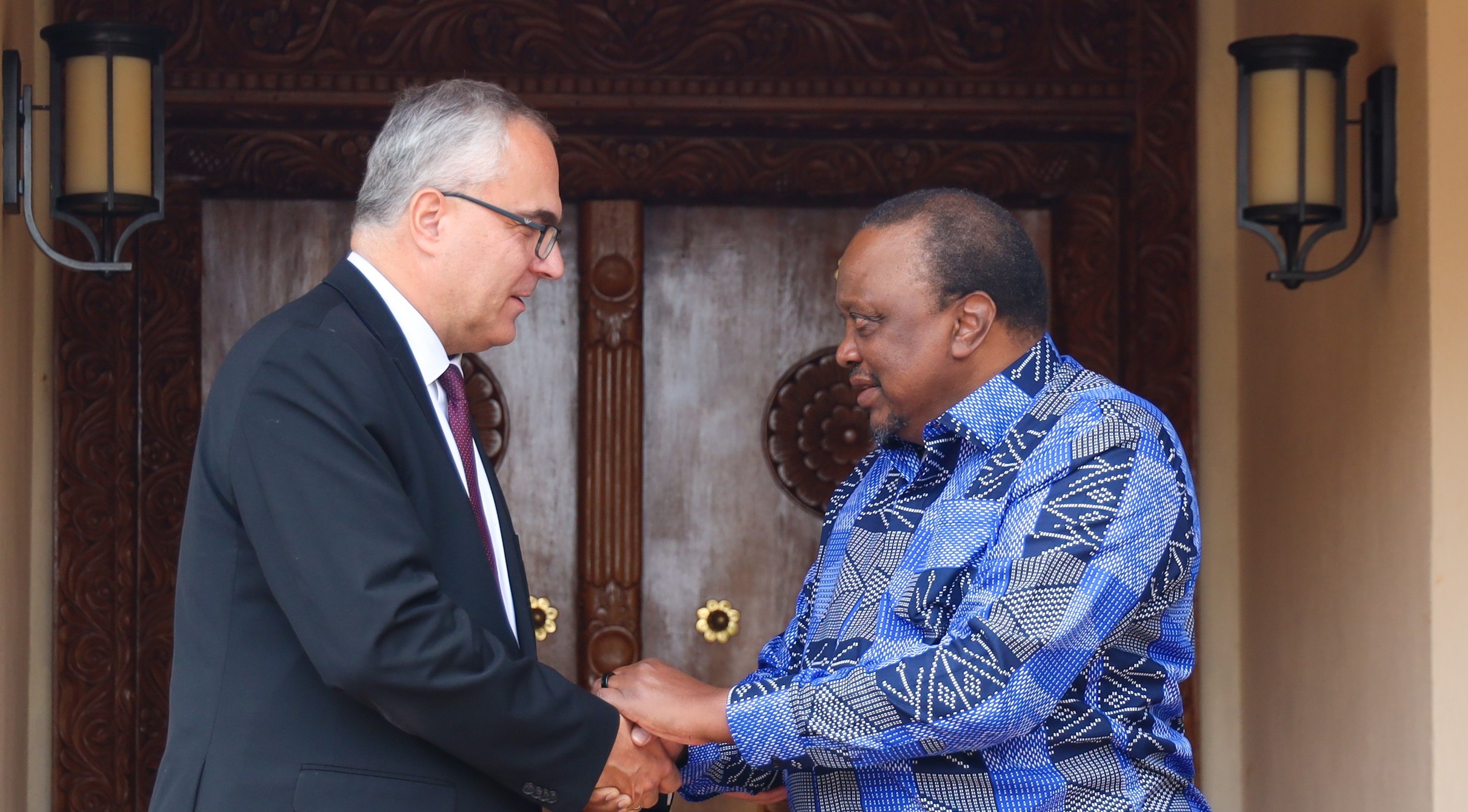 PHOTOS: Uhuru bids farewell to UN Assistant Secretary General