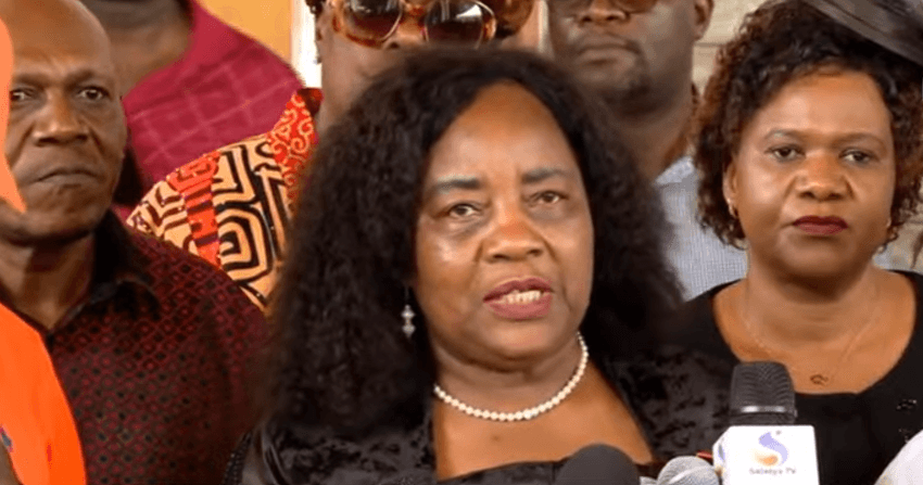 Ida: Let’s mourn Raila in peace and dignity