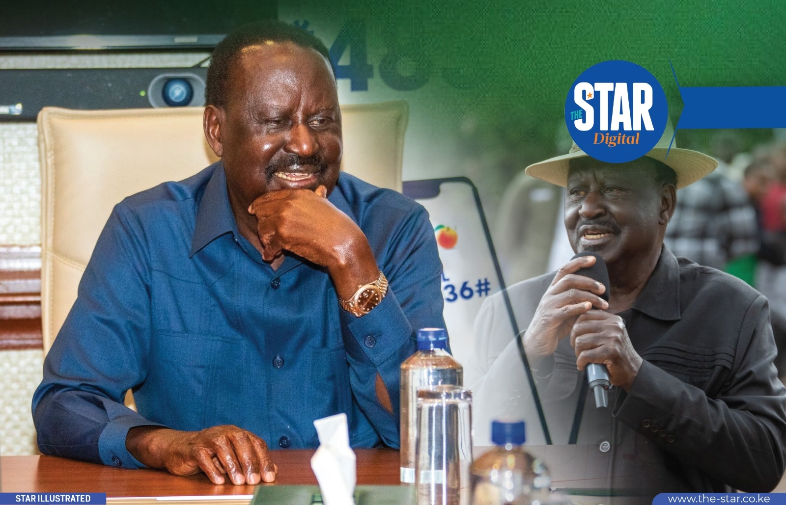 Some of the names Kenyans gave Raila