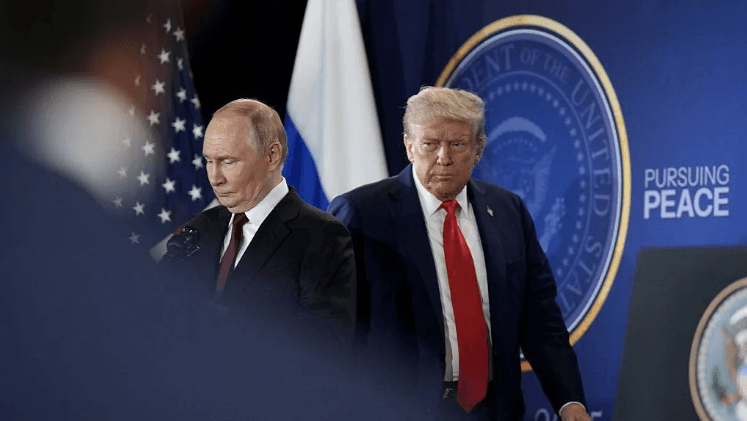 Trump says Putin talks 'don't go anywhere', imposes sanctions