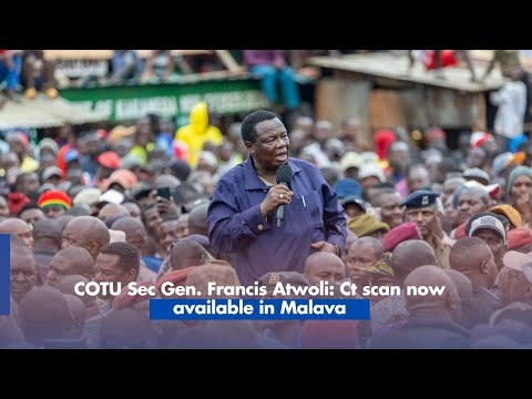 Ct scan now available in Malava