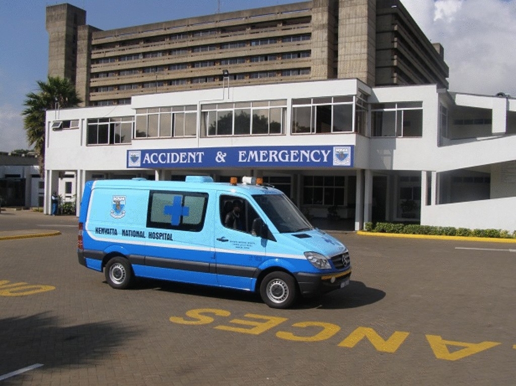 24 admitted at KNH after accident near Serena