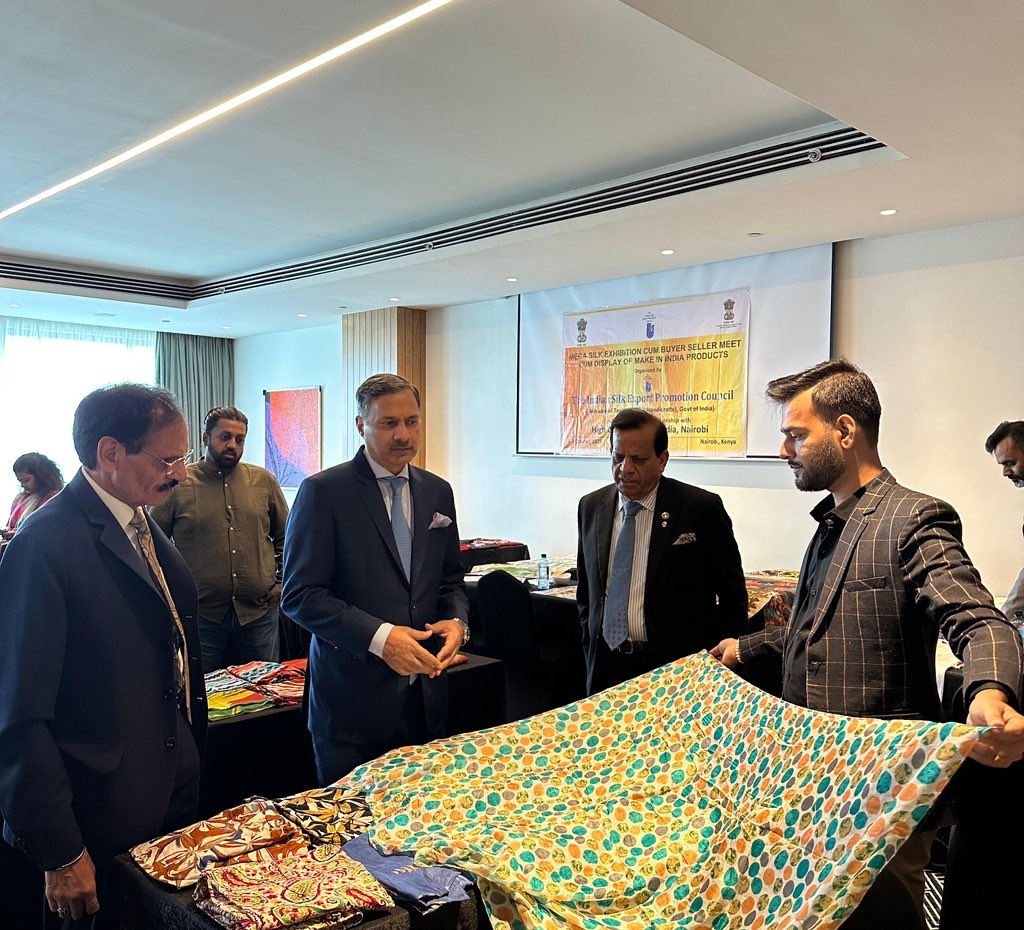 India eyes wider Kenyan market for silk, textile exports