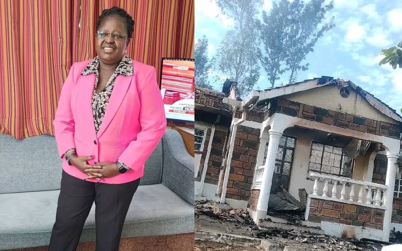 Rangwe MP Lilian Gogo’s house set on fire