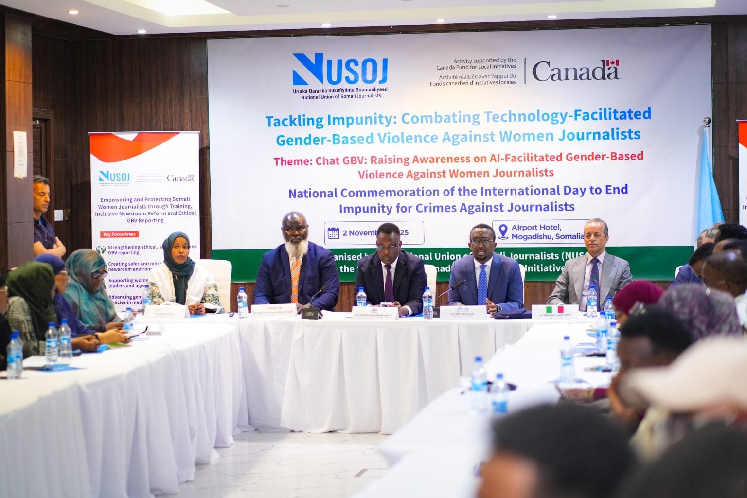 Canada backs Somalia’s push to combat GBV and protect journalists