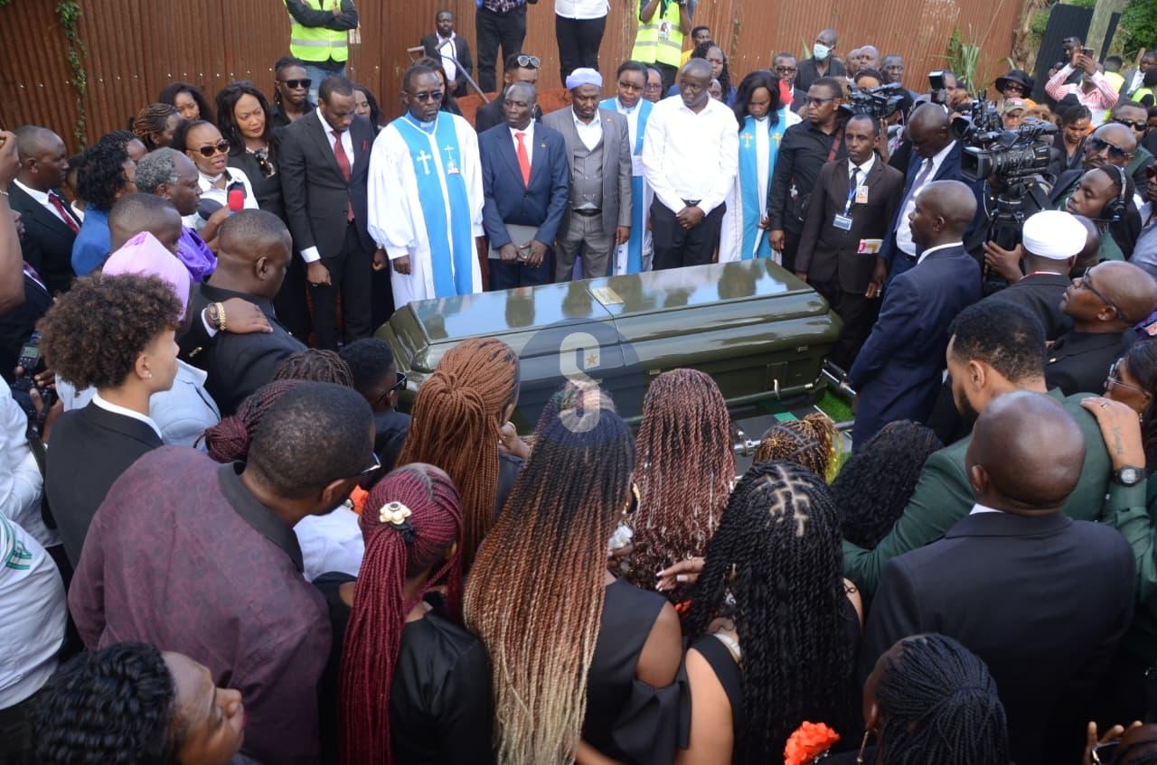 [PHOTOS] Betty Bayo laid to rest in Kiambu