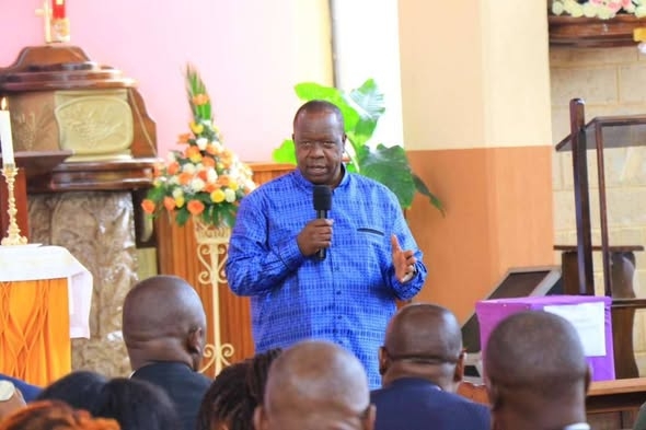 Ex-CS Matiang'i in Kiambu on a charm offensive