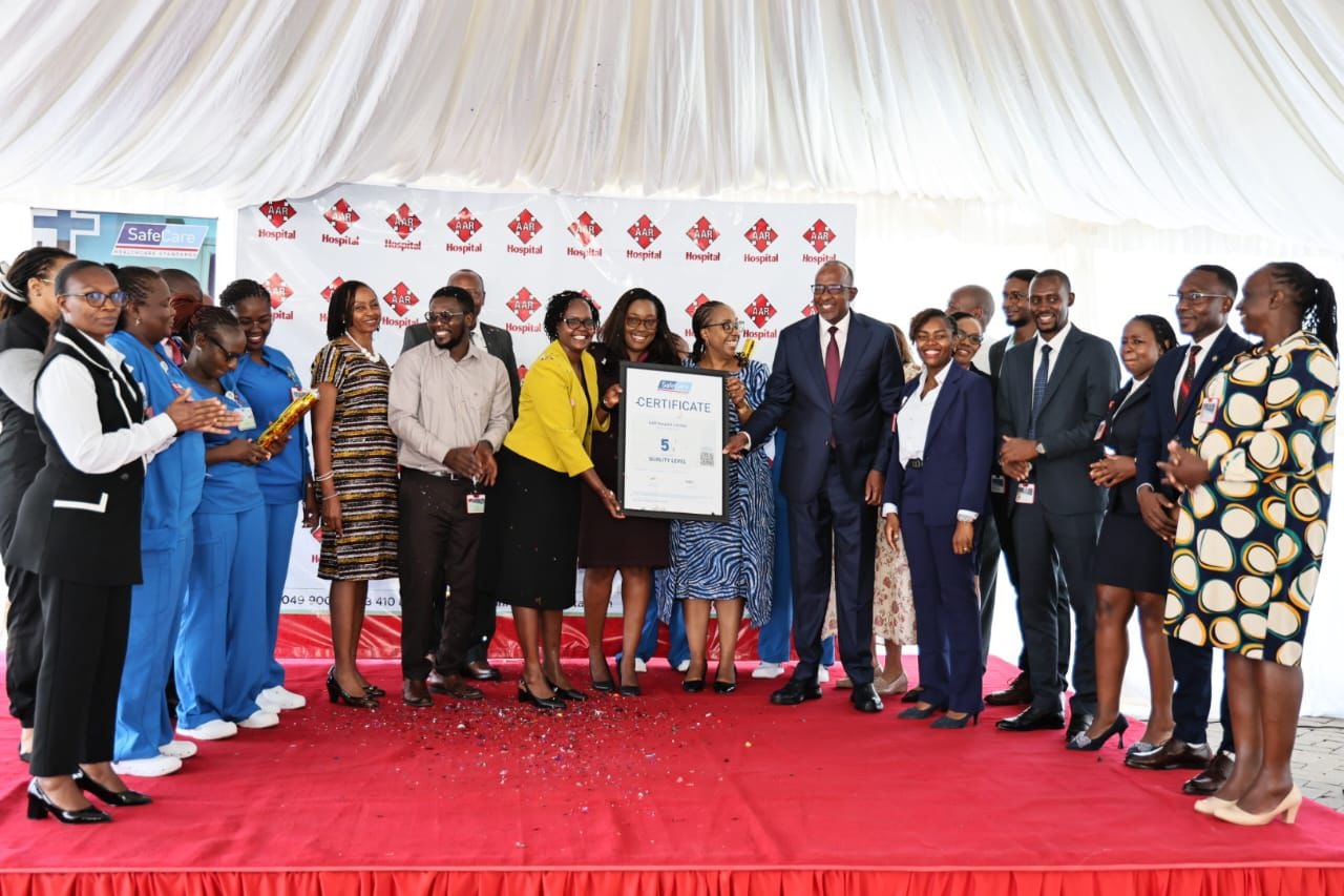 AAR Hospital earns top-tier SafeCare Level 5 certification