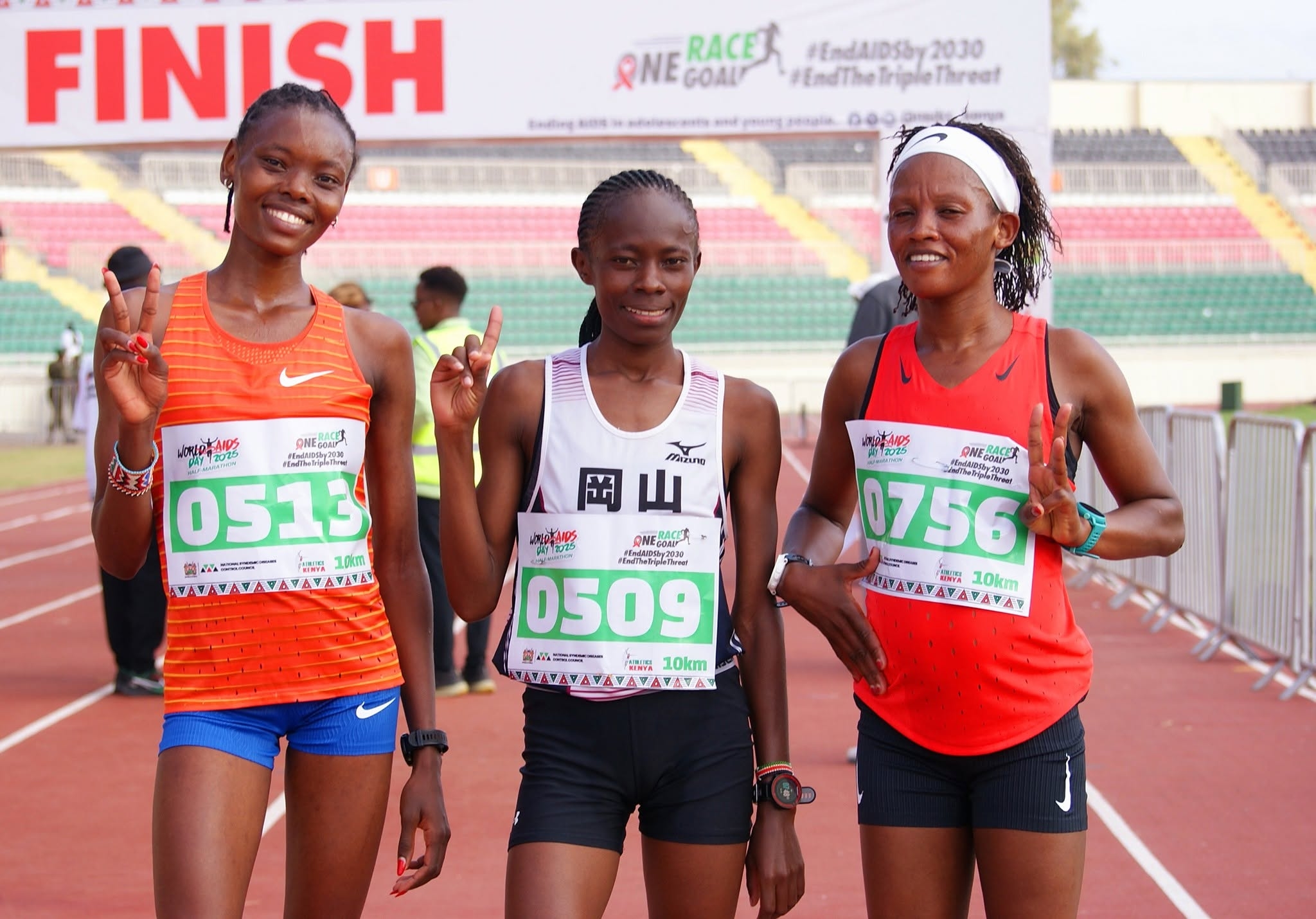 Chirchir, Kithuku shine at World Aids Day half marathon