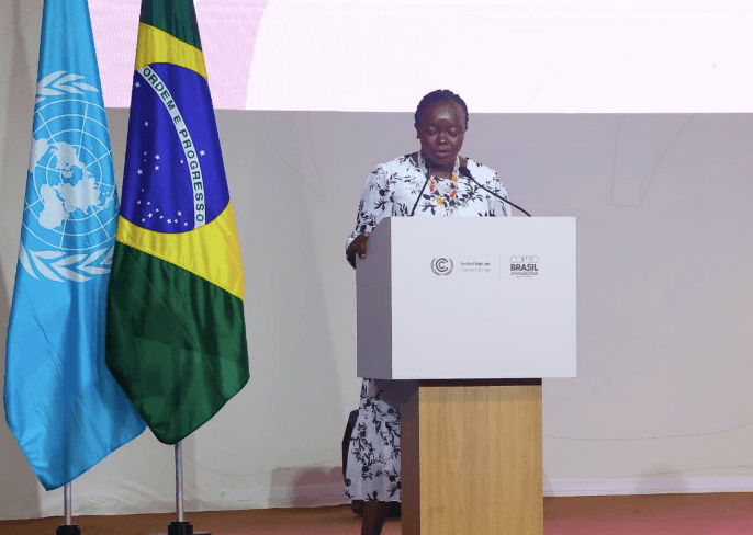 CS Barasa pushes for climate justice at COP30