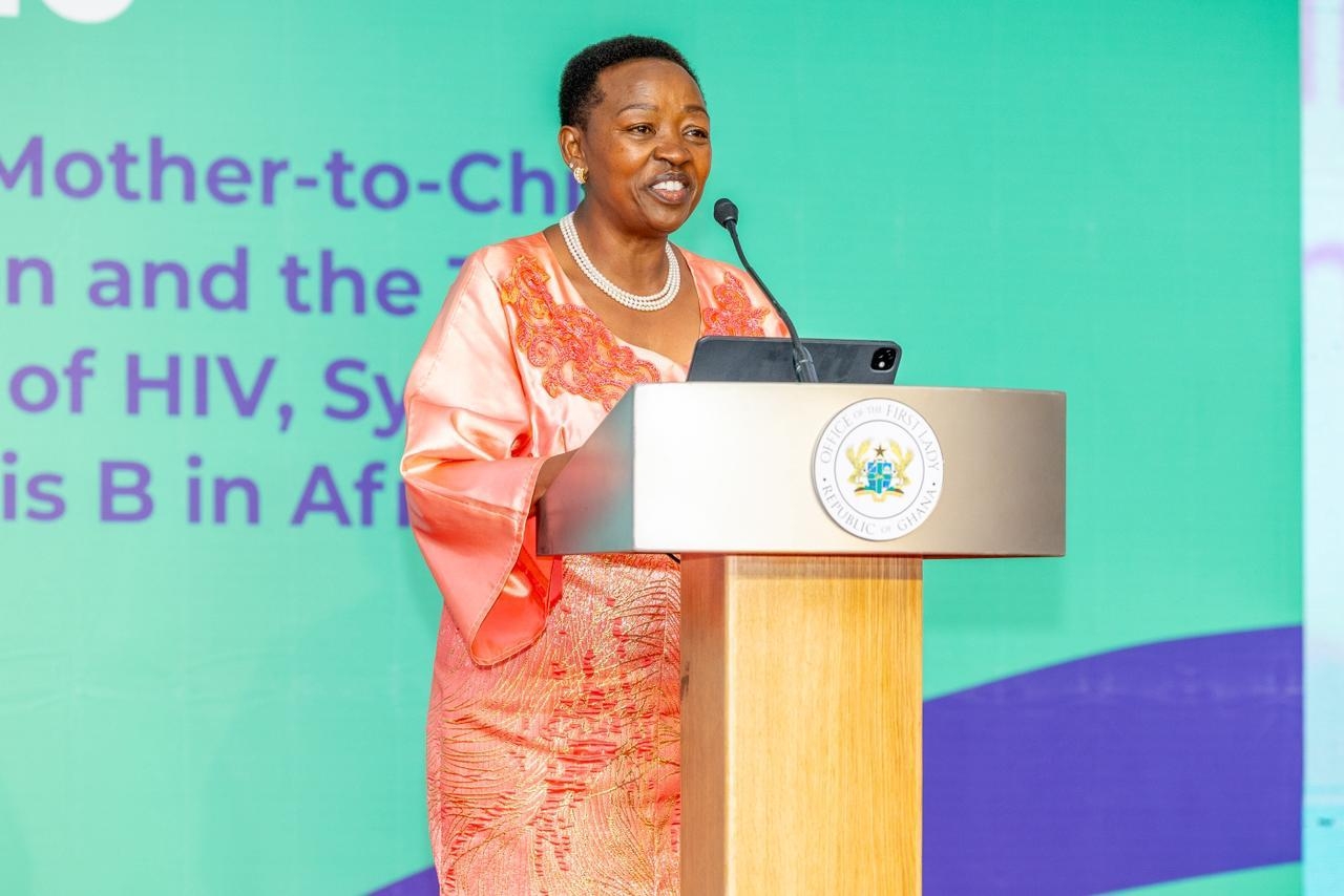 First Lady Rachel urges action to end mother-to-child HIV transmission