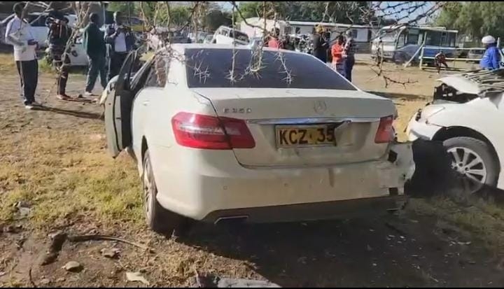 DCI: Vehicle in Jirongo crash KCZ 350C, not KCZ 305U