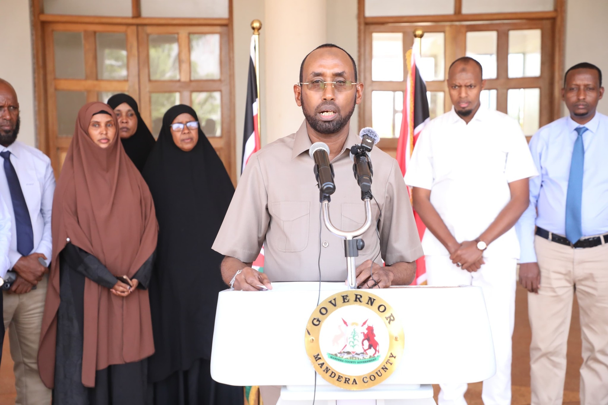 Governor Khalif issues urgent appeal for support as drought situation worsens