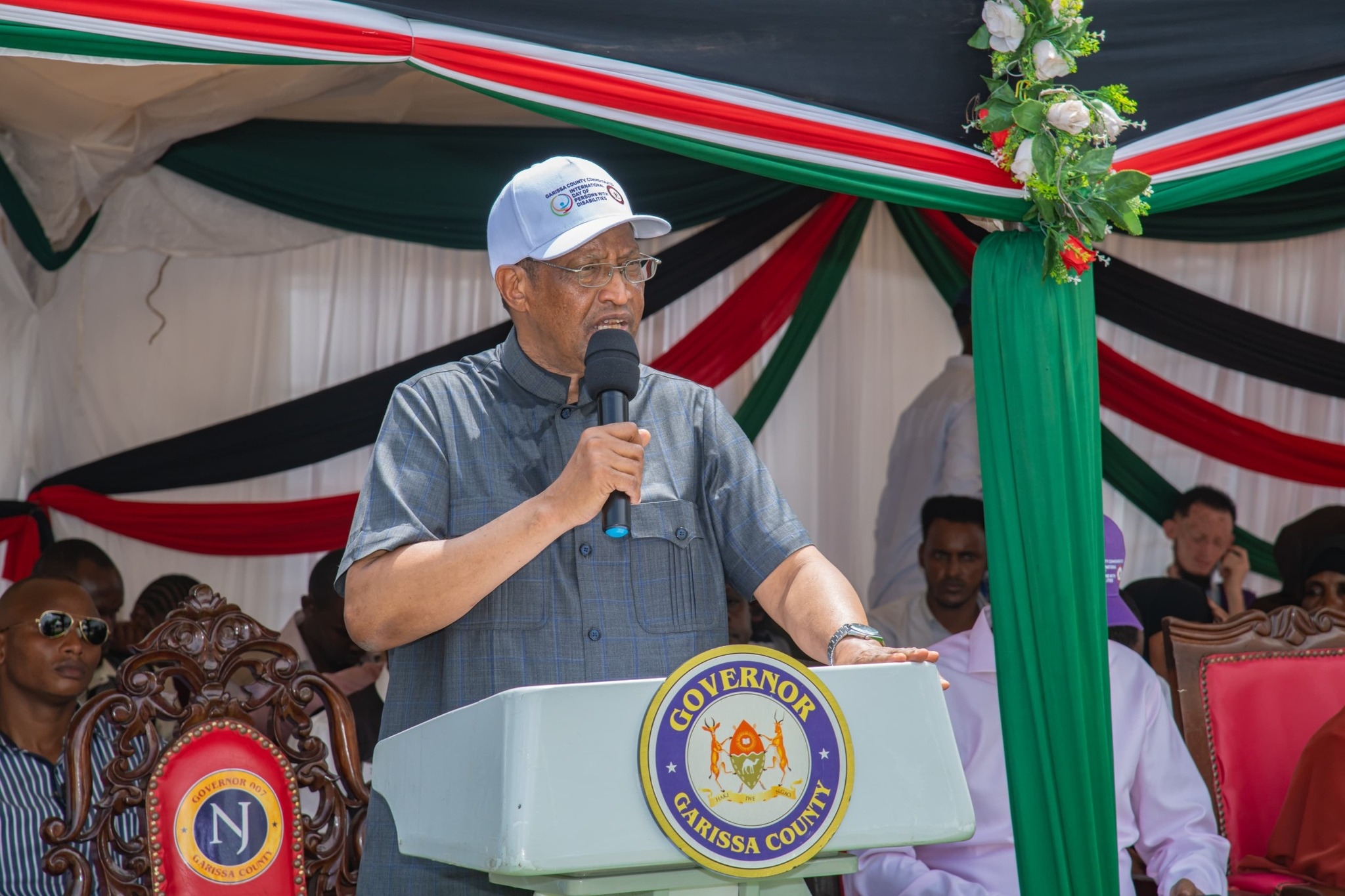 Governor Jama pledges support for PWDs