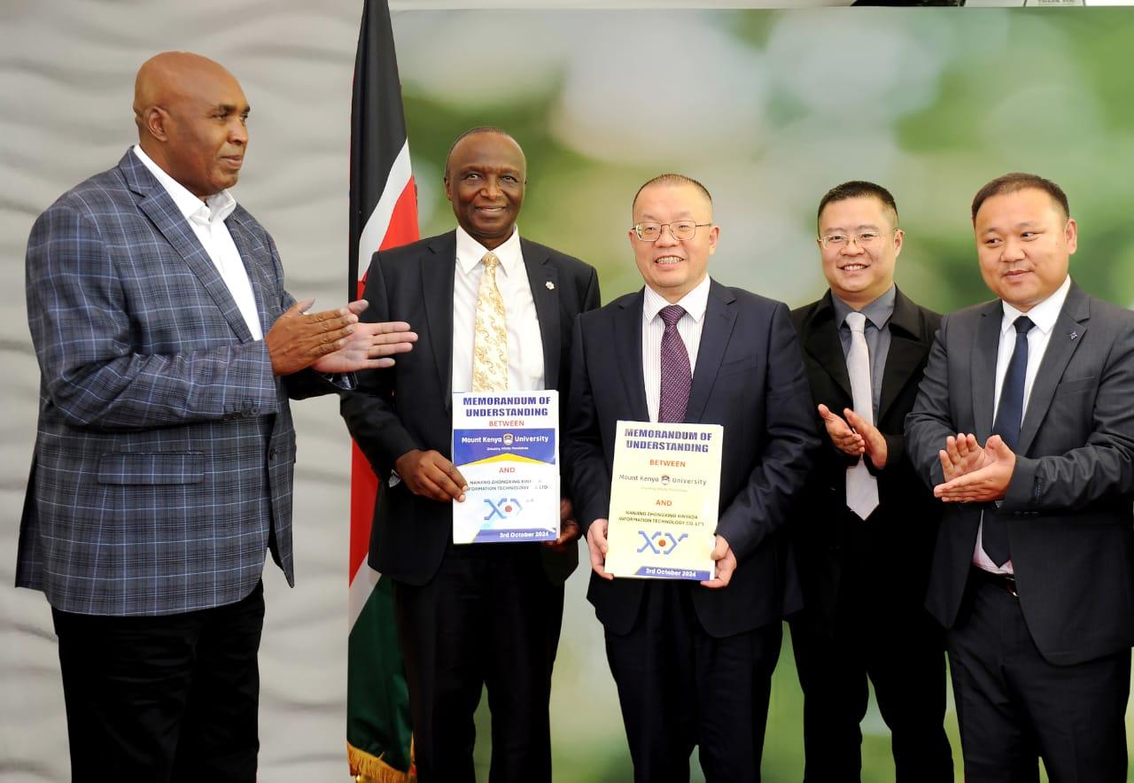 MKU enters partnership with Chinese firm to up quality of training