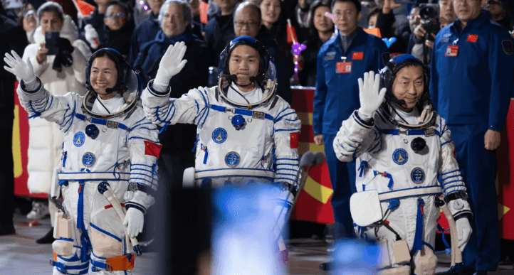 China declares success as its youngest astronauts reach space