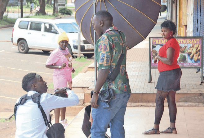 Nyeri youth click living from street photography