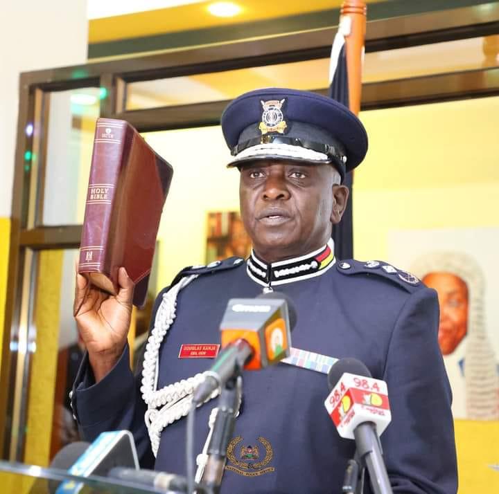 Kerio youth to Omtatah: IG Kanja fit to hold position, withdraw petition