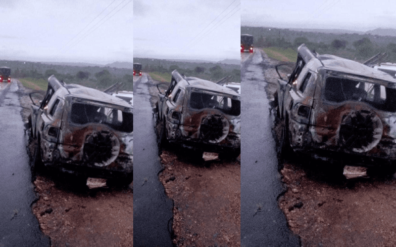 Driver burnt to death in Matuu-Thika road accident