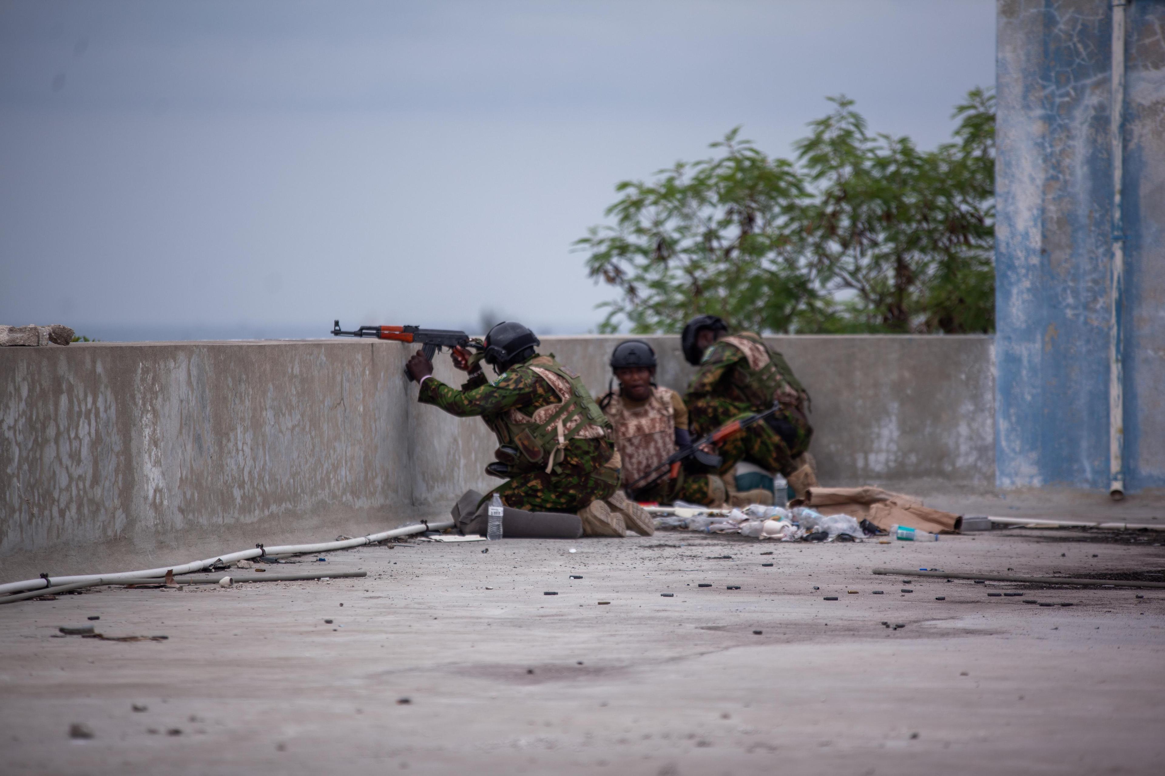 Kenyan cops in Haiti reopen police station after fierce fight