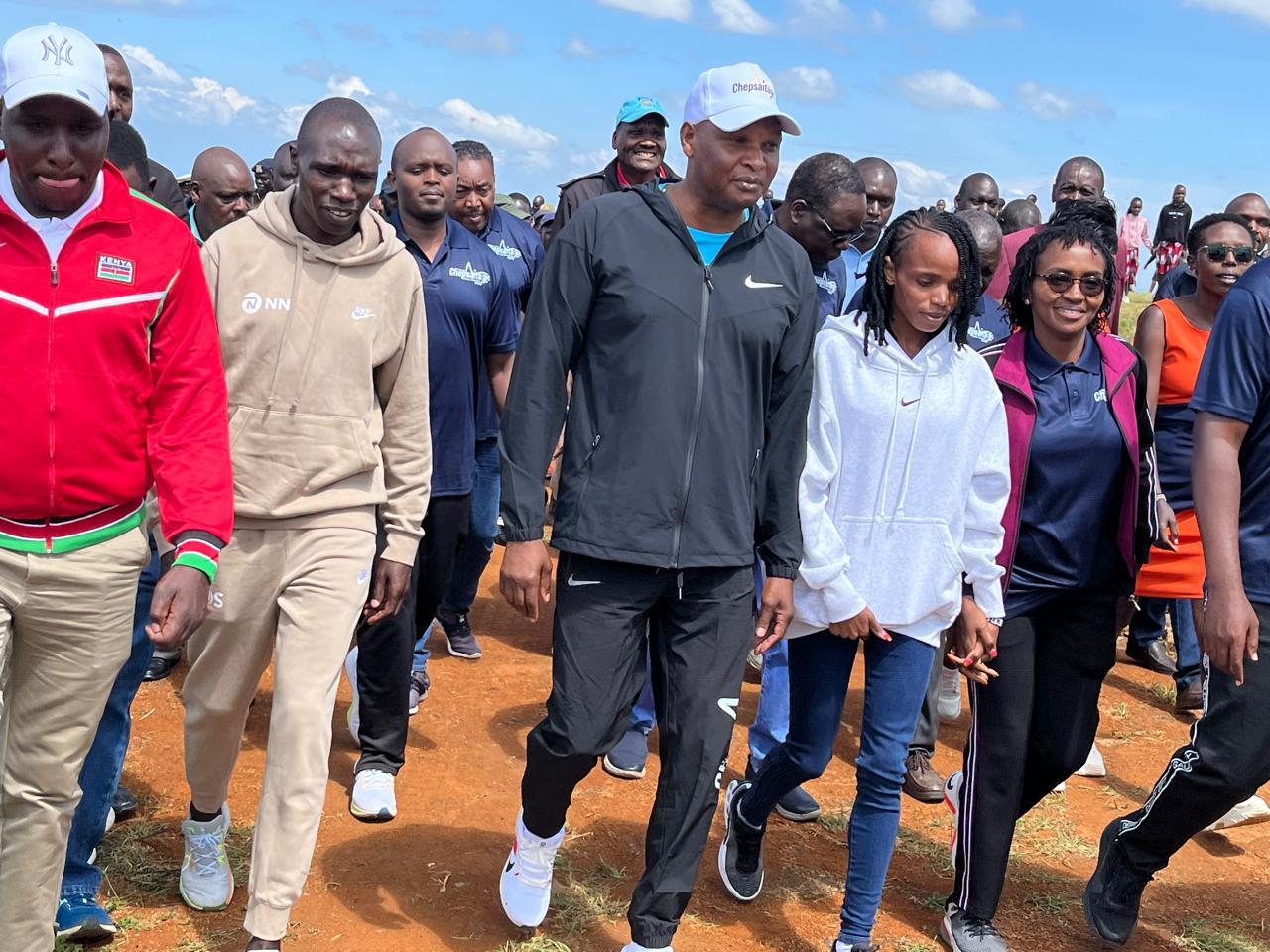 Ruto’s aide Farouk Kibet rallies locals ahead of Chepsaita race