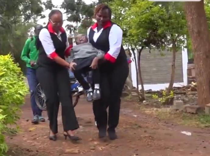 Juja KCSE candidate sits exams while on oxygen support