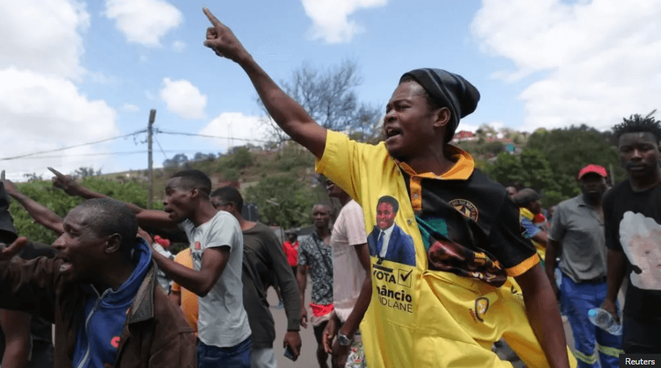 Mozambique bans protests after weeks of post-poll violence