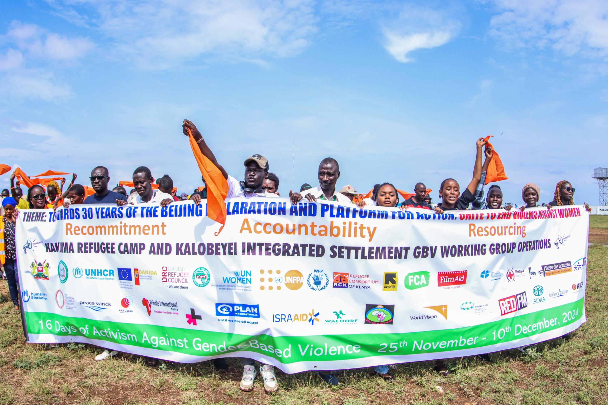 Refugees unite to mark 16 days of activism against GBV