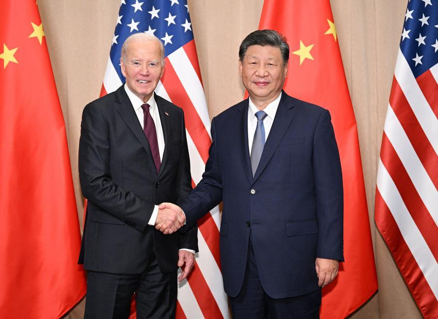 Xi meets Biden, says he'll work with Trump