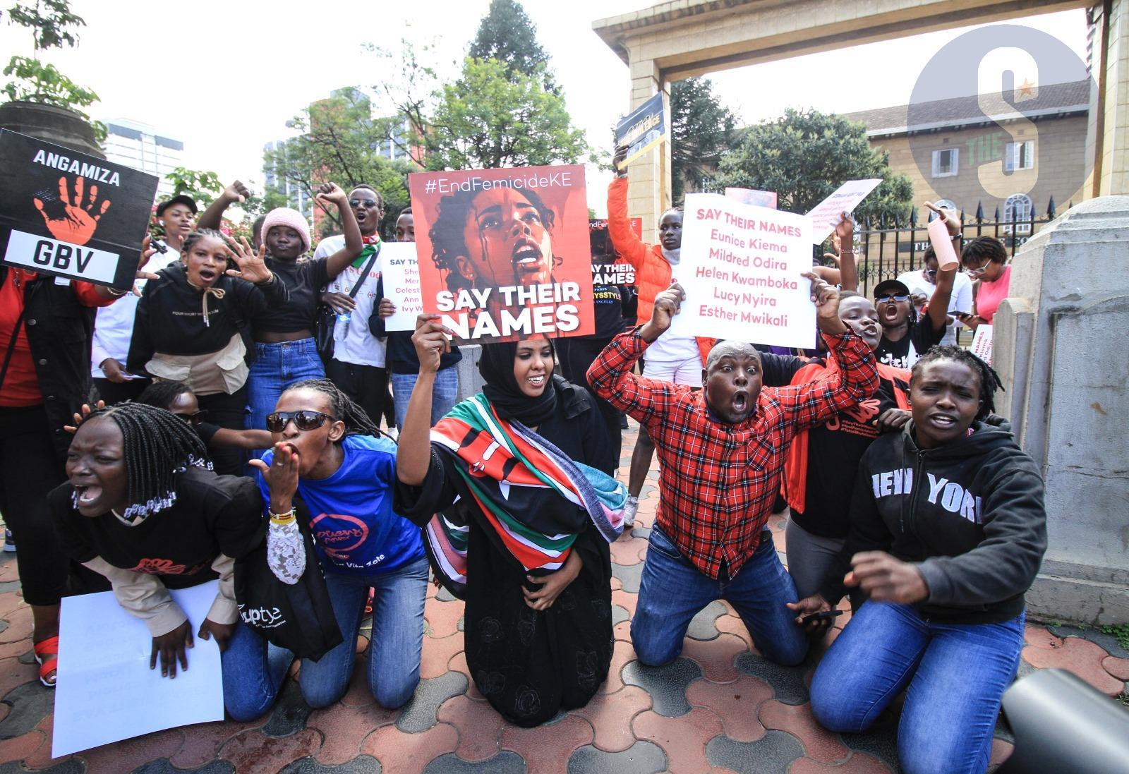 Anti-femicide protests: Police bosses at Central Police Station moved