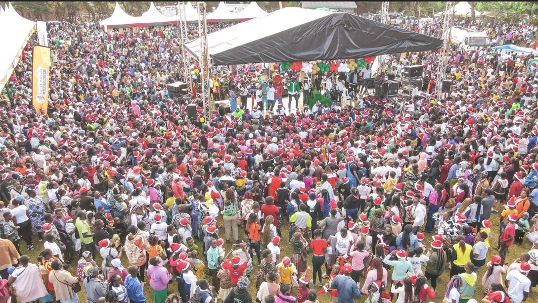 Businessman gives Embu residents Christmas treat