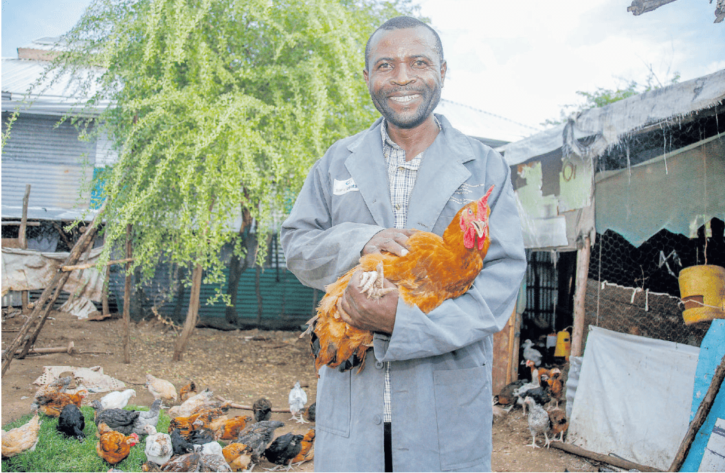 How KCB helped chicken farmer thrive in Kakuma