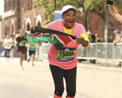 Meet runner granny sweating for a cause