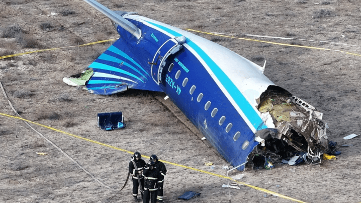 Russia warns against 'hypotheses' after Azerbaijan Airlines crash