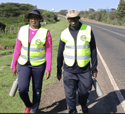 Fighting GBV: Narok couple to walk 168 kms