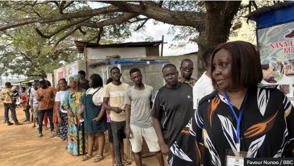 Vote counting begins in Ghana as new president awaits