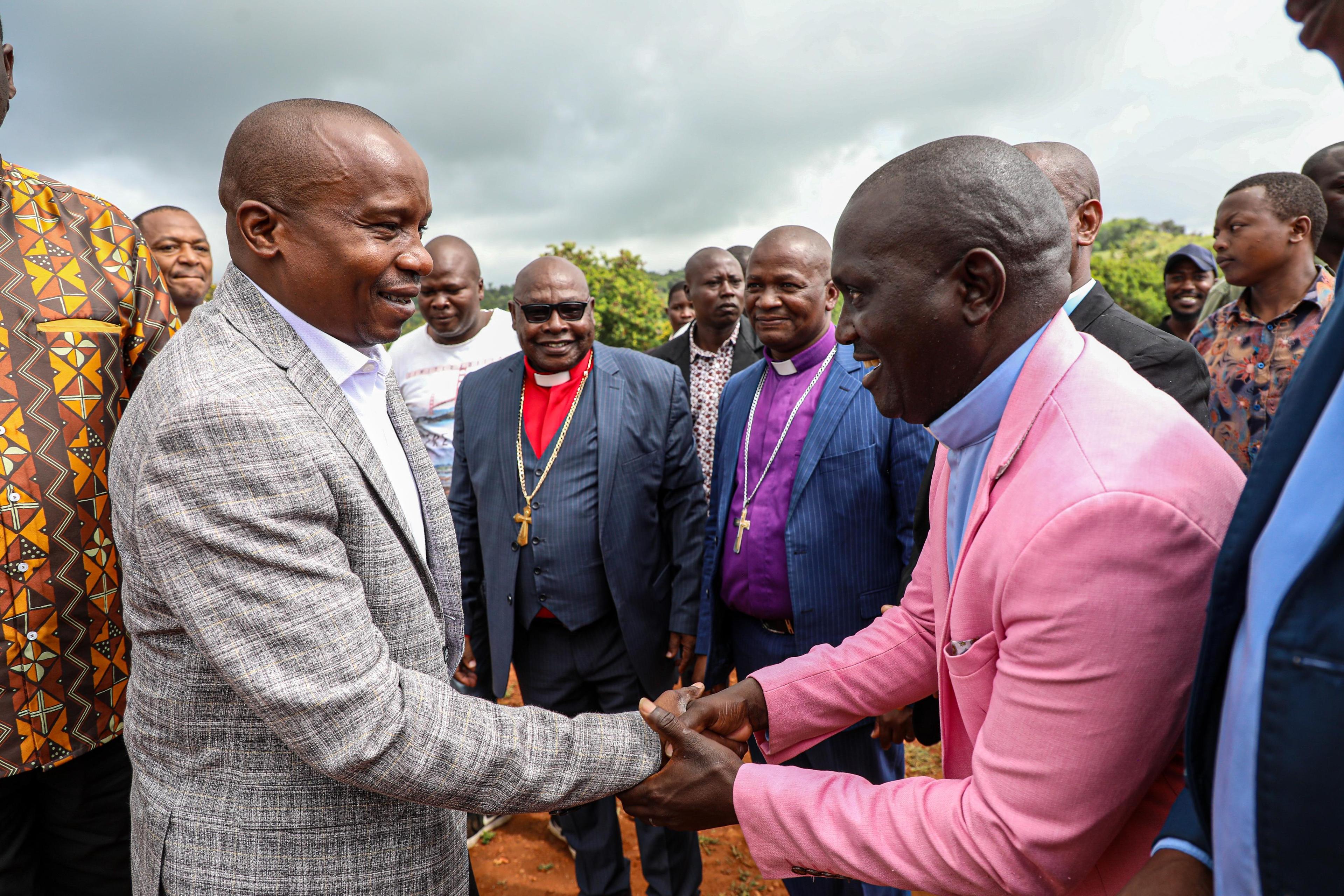 [PHOTOS] Ruto, Kindiki attend Sunday service