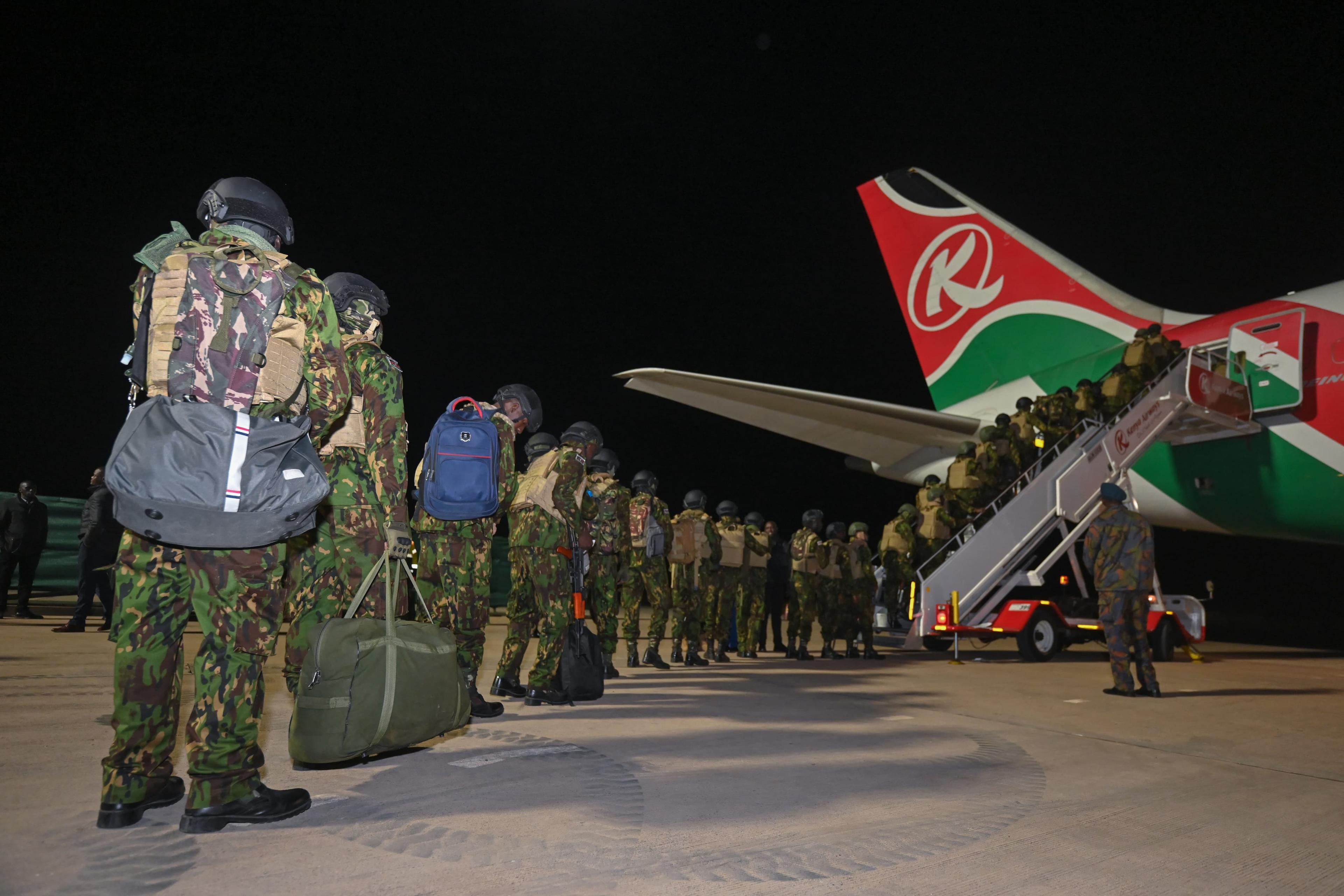 Kenya sends 168 more cops to Haiti