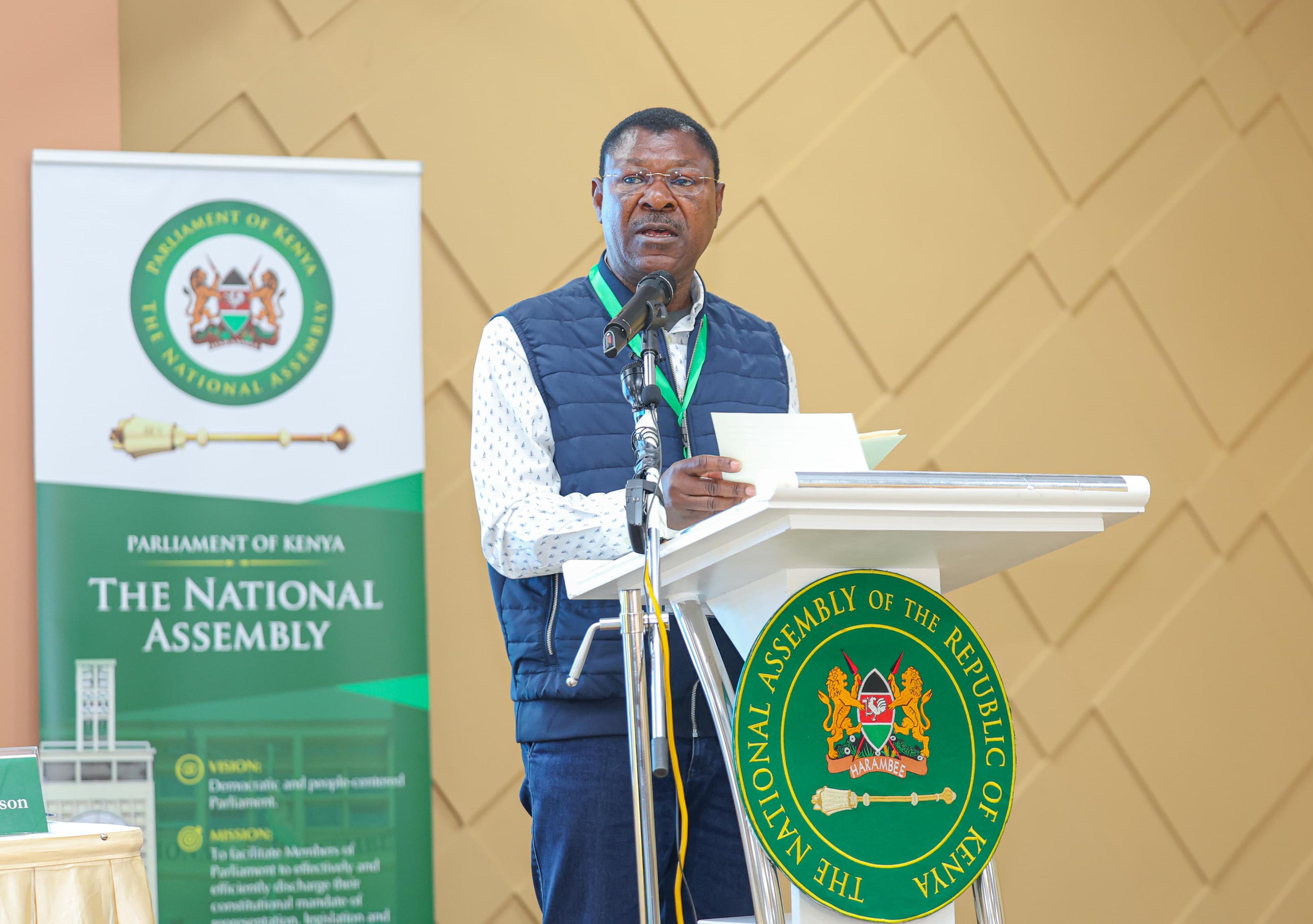 Boundary delimitation most affected by delayed IEBC reconstitution - Wetang’ula