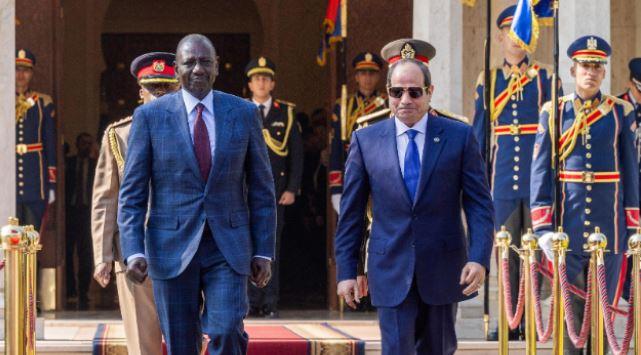 [PHOTOS] Ruto arrives in Egypt for two-day state visit