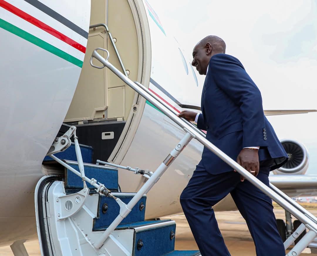 Ruto leaves country for energy summit in Tanzania