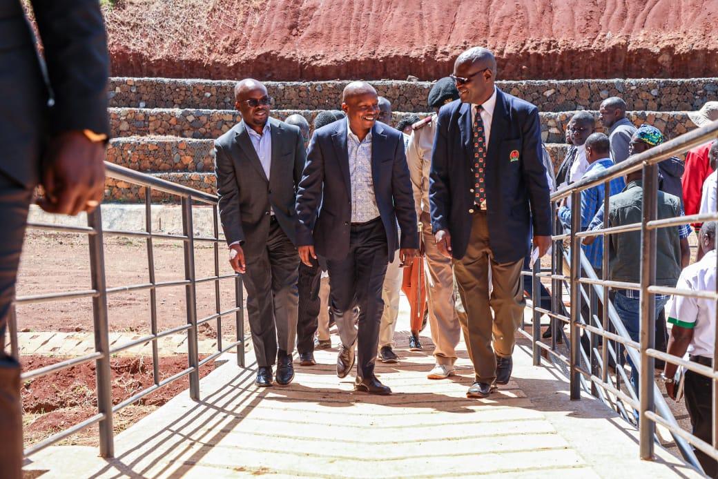 [PHOTOS] DP Kindiki visits Suam One Stop Border Post