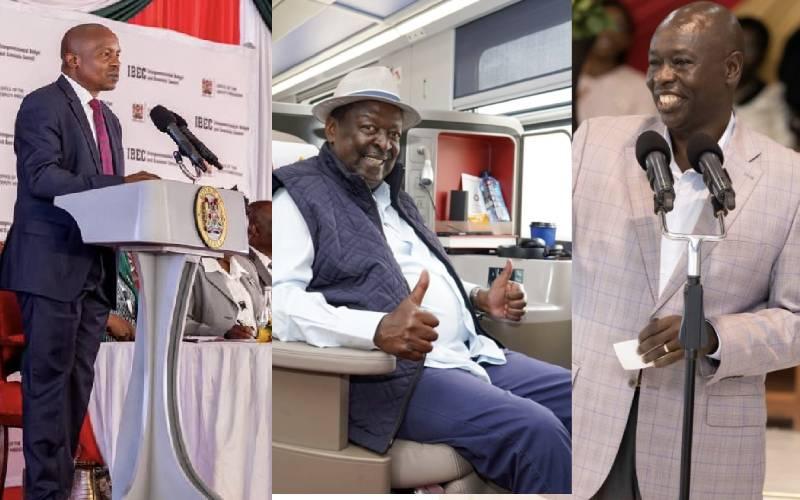 Kindiki, Mudavadi and Gachagua New Year messages to Kenyans