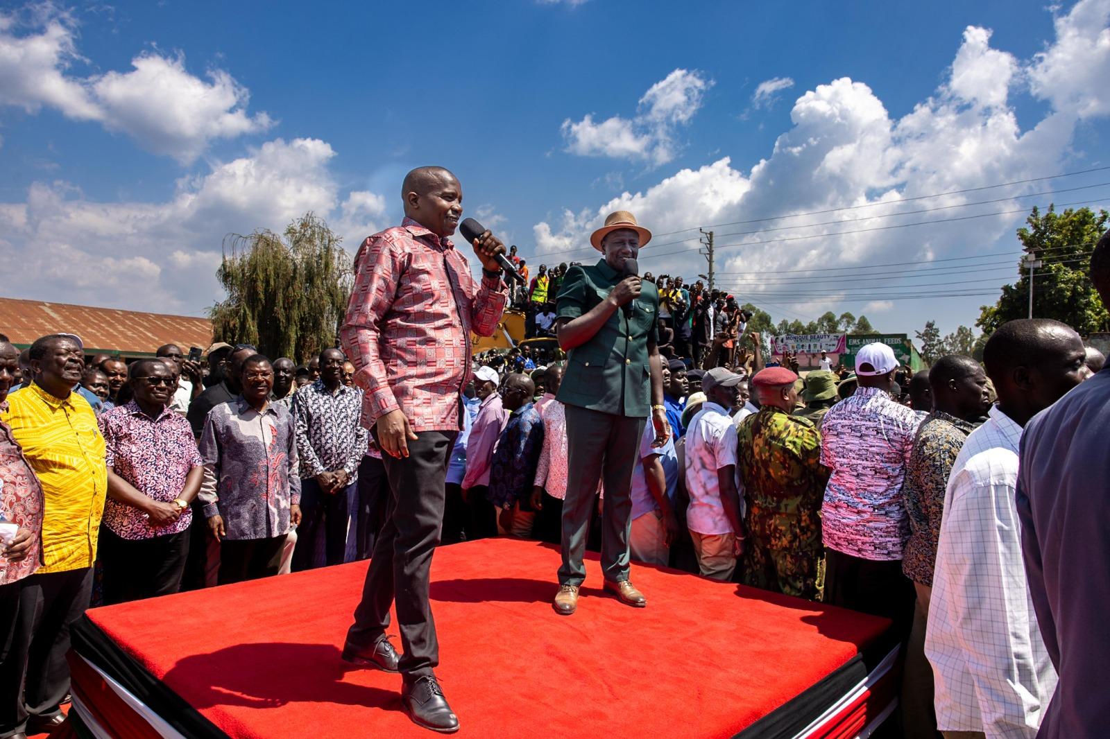 Kindiki to Ruto: We're fully behind you