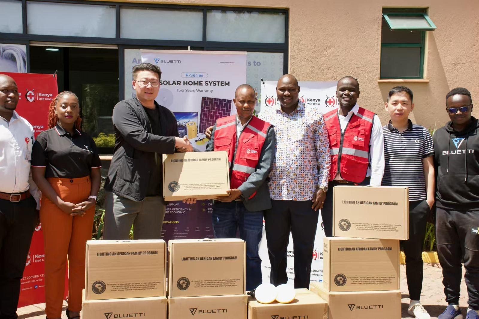 Energy firm Bluetti donates 1,000 solar power systems to Red Cross