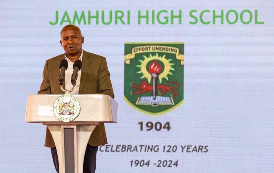 [PHOTOS]: Kindiki joins Jamhuri High to mark 120 years