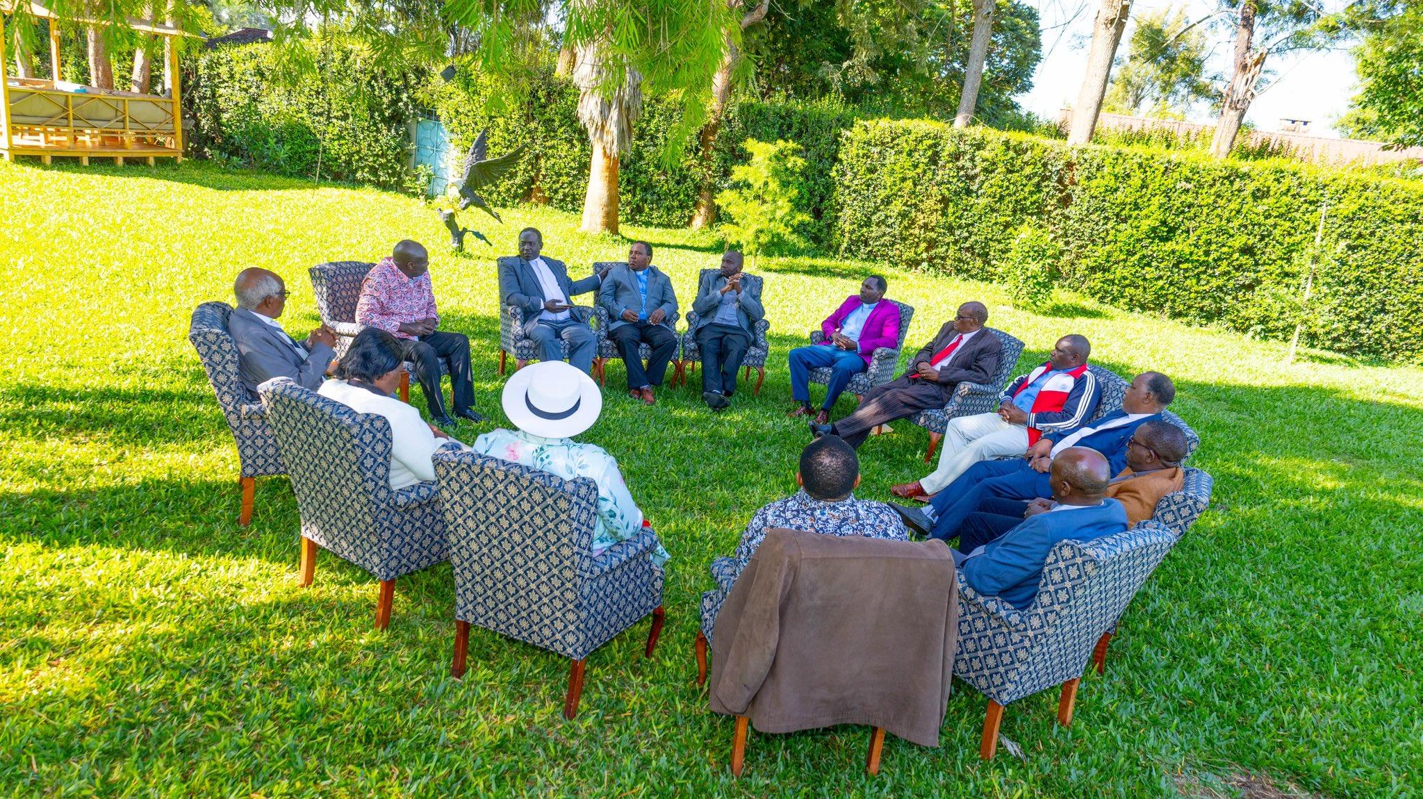 Gachagua engages clergy in high-level talks at Wamunyoro residence