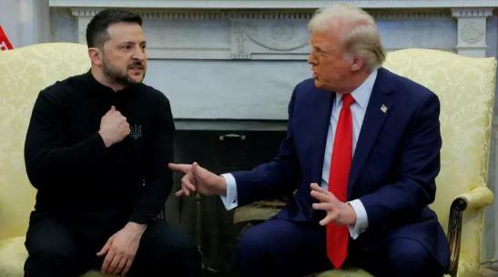 Heated White House exchange between Trump, Zelensky